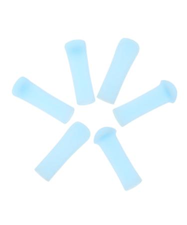 SOESFOUFU 6pcs Professional Ear Cleaning Tool Earwax Removal Tips Ear Cleaning Kit Silicone Earwax Scoop for Family Use