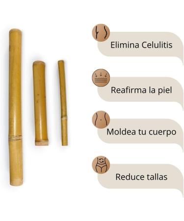 Bambut Therapy Set - 6-Part Body & Face Massage Kit | Ideal for Molotherapy | Aesthetic Maderotherapy from Spain - Buy Online on GoSupps.com