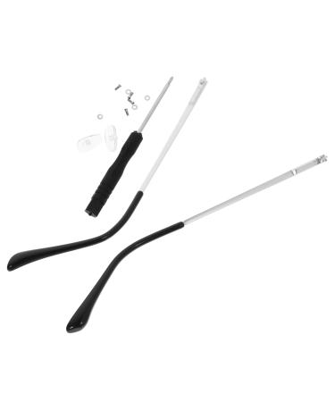Wofashpuret 1 pair of glasses replacement legs mini hats for tinkering foot cushion for rail glass replacement bracket glasses arm Legs Exchange of the glasses hinge.
