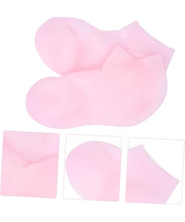 minkissy 2 Pairs Protective Socks Heel Socks for Dry Cracked Feet Exfoliator Stocking Spa Gel Socks Moisture Socks for Dry Feet Moisturizing Gel Socks Night Crusty Cotton Socks Miss Sebs - Buy Online on GoSupps.com