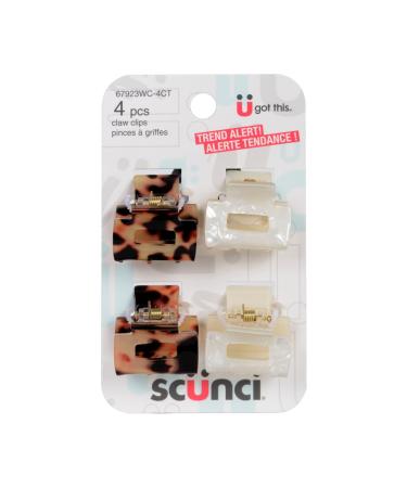 SCUNCI 4PK MINI TORT CLAWS
