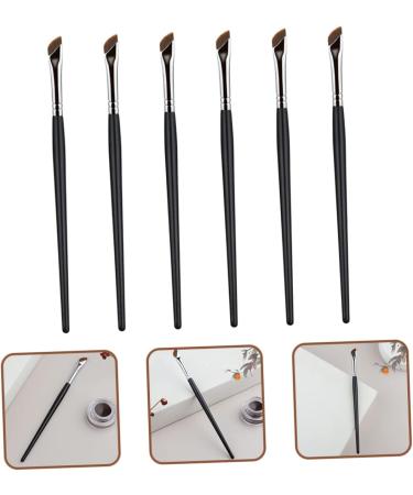 Housoutil Concealer Brush 6pcs Eyebrow Brush Makeup Brush Eyeliner Pencil Brow Brush Angled Cosmetic Brush Miss Flat Qingxian - Buy Online on GoSupps.com
