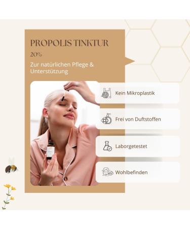 Organic Propolis Drops 20% - High Dose Pure Propolis Extract - Organic Quality No Additives - 30ml from Beekeeper - Buy Online on GoSupps.com