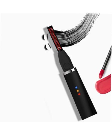 Mikinona 1pc Eyelash Curler Mini Hair Electric Eye Curler Heating Eyelash Brush Lashes Curler Wisking Tool Electric Mini Lash Curler Electric Curlers Makeup Tool USB Abs Hair Clip - Buy Online on GoSupps.com
