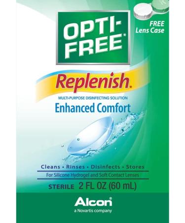 Opti-Free RepleniSH Multi Purpose Disinfecting Solution-2 Fl Oz (60 ml) Carry On Size