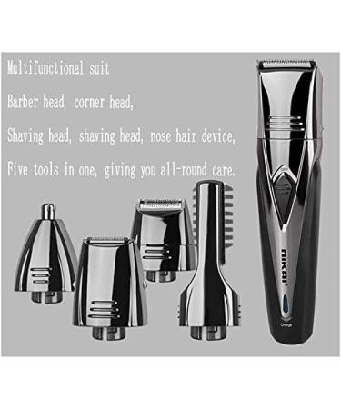 Buy Easy 5-in-1 Rechargeable Hair Clipper Set - Multifunction Electric Hair Clipper for All Hair Types - International Shipping Available - Buy Online on GoSupps.com