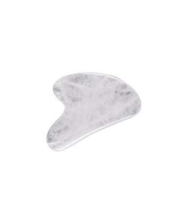 Gua Sha Facial Tools Quartz Stone Guasha Facial Face Neck Body Gua Sha Board Skin Care Tools for Face Body Eyes Neck Skin Tightening(C)