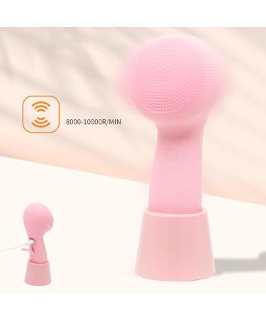 Facial Cleansing Brush Rotating Cleansing Soft Silicone Brush Soft Silicone Rotating Cleansing Brush 2-in-1 Design for Deep Clean & Gentle Exfoliation - Buy Online on GoSupps.com