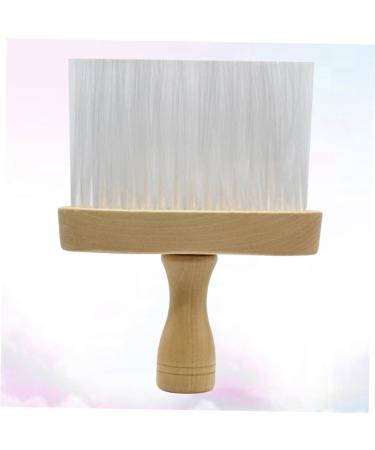 Frcolor Barber Dust Brush - Vintage Wooden Shaving Brush & Hairdressing Tool | Salon Cleaning Brush 15x12x12cm - International Shipping Available - Buy Online on GoSupps.com