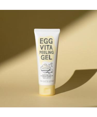 Too Cool for School Egg Vita Mild Facial Peeling Gel - Gentle Exfoliation for Radiant Skin | International Shipping Available - Buy Online on GoSupps.com