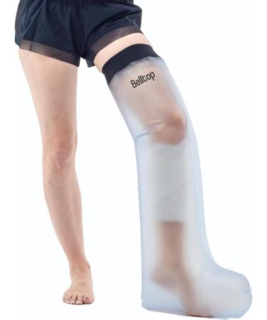 Plaster protection waterproof leg.Reusable for shower protection.Water protection for plaster bone made of silicone (bathing/shower).Waterproof plaster association.Reusable plaster and association protection adults.Leg protection - Buy Online on GoSupps.com