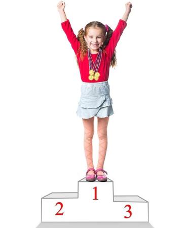 Caydo 100-Piece Gold Winner Award Medals for Kids - Plastic Medals for Awards - Buy Online on GoSupps.com