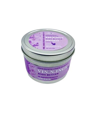 Buy Lavender Essential Oil Shea Body Butter - 8 oz | Nourishing Moisturizer for Soft Skin - International Shipping Available - Buy Online on GoSupps.com