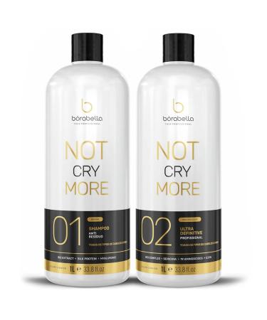 Borabella Not Cry More Shampoo And Ultra Definitive Keratin Treatment - Natural - 33.81 Fl. Oz. - Buy Online on GoSupps.com