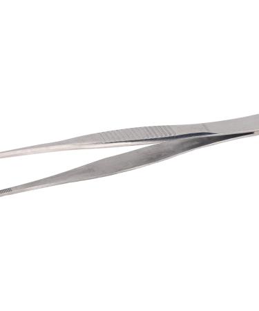 Tweezers Tool Portable Erosion Resistant Stainless Steel Tip Tweezers with Serrated Edge Easy to Clean for Watch Repair Bag (Straight Tip) - Buy Online on GoSupps.com