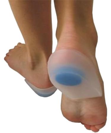 Buy 100% Medical Grade Silicone Gel Heel Cups - Large (UK 10-12) for Ultimate Comfort | International Shipping Available - Buy Online on GoSupps.com