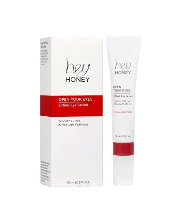 Hey Honey Open Your Eyes Lifting Eye Serum - Dark Circles & Puffiness Treatment - Buy Online on GoSupps.com