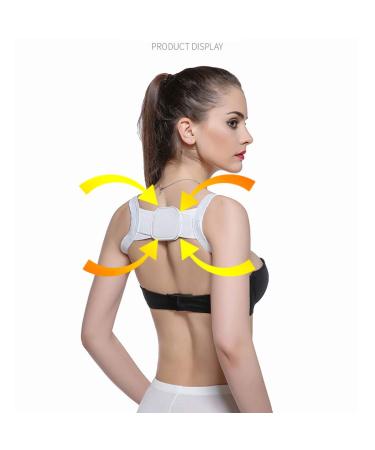 Posture Corrector Upper Back Brace & Neck Hump Corrector for Women - Improve Posture & Comfort (Black - Buy Online on GoSupps.com