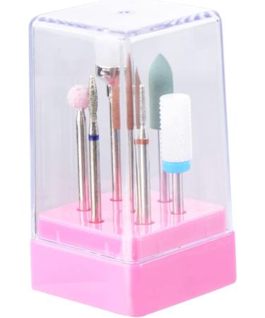 Housoutil 2 Sets Carbide Drill Bit Witch Hat Clip Ceramic Drill Bit Nail Polishing File Bit Heads Nail Tools Metal Nail Art Silicone Nail Art Tool Nail Drill Polisher - Buy Online on GoSupps.com