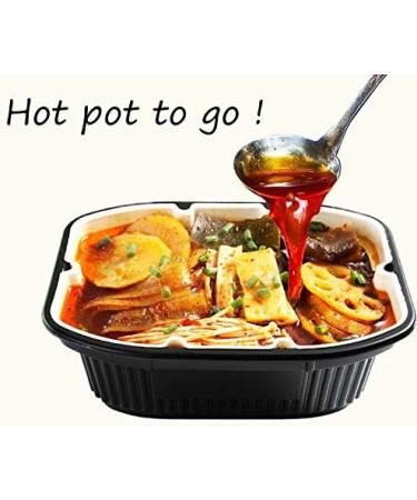 Moxiaoxian Chinese Hotpot self Heating Cooking Box Local Tasty Asian Snacks Instant hot Pot Noodle (Classic Spicy Veggie 1box) - Buy Online on GoSupps.com