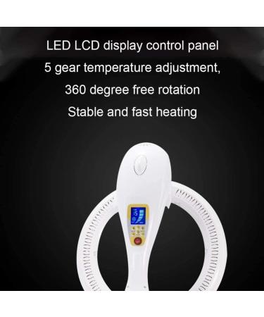 ZRABCD Perm Hair Heating Machine Baked Oil Hairdressing Heater Hair Dryer Perm Machine Barbershop Heating Led LCD Display Intelligent Temperature Control Rapid Heating Hair Salon Dryer/White / - Buy Online on GoSupps.com