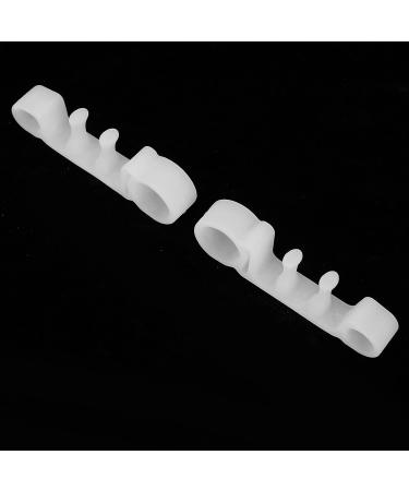 Toe Separator Corrector 10 Pairs Unisex Hallux Valgus Hammer Toe Tool - White - Buy Online on GoSupps.com