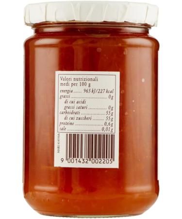 Darbo Confetura Natural Albicocche Glass Jam Jars 450g + 1x 330ml Tin of Peach Iced Tea - Buy Online on GoSupps.com