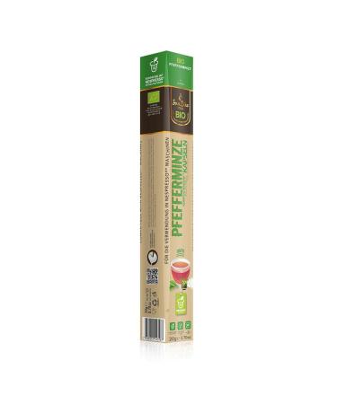 SanSiro Organic Peppermint Capsules - CO2 Neutral Sustainable & Eco-Friendly - 60 Count - Buy Online on GoSupps.com