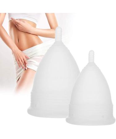 Alupre Reusable Silicone Menstrual Cup Set | Eco-Friendly Feminine Hygiene (Large) - International Shipping - Buy Online on GoSupps.com