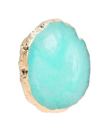 Acrylic Dappen Dish & Nail Art Palette - Green Manicure Tools for Nail Decoration | International Shipping - Buy Online on GoSupps.com