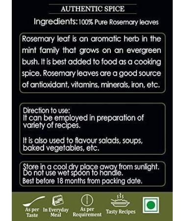 QURA The Wonder of World Rosemary Leaves 45 g - Buy Online on GoSupps.com