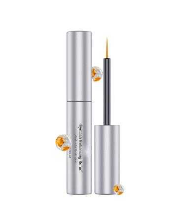 Eventerde Eyelash Growth Oil Strengthening Eyelash Volume Booster 4Ml Nourishing Liquid for Women and Girls Daily Routine and Travel
