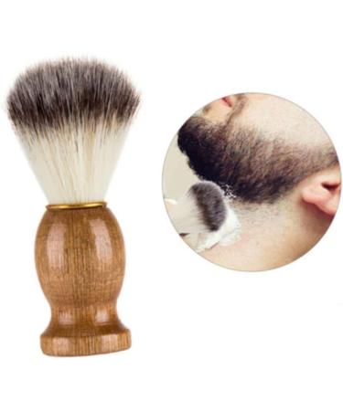 Minkissy Wooden Beard Brush & Razor | Best Bristle Hairbrush for Men Ideal for Mustaches & Beard Care - Buy Online on GoSupps.com
