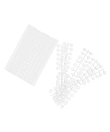 minkissy Nail Display Board Nail Tips Color Display Manicure Color Chart Nail Art Display Chart Nail Color Display Chart Clear Nail Polish Manicure Show Cards Plastic 3d Acrylic Mini 20x3.5cm As Shown 1