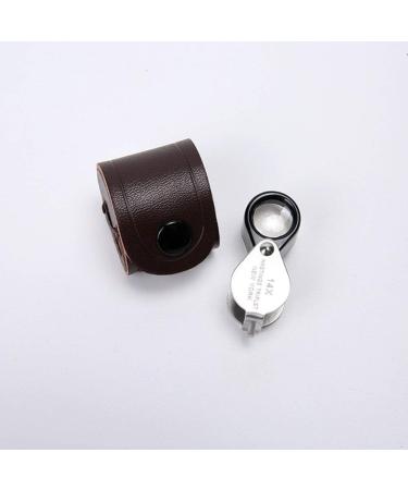 Magnifying Glasses Small Magnifying Glass 14X High Magnification Hd Lens Antique Jade Stamp Coin Jewellery Evaluation Mini Portable Key Cmagnifier Comfortable Anniversary - Buy Online on GoSupps.com