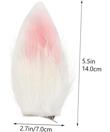 minkissy 1 Pair Bunny Ear Hair Clip Bunny Ears Headwear Rabbit Dress Prop Rabbit Cosplay Prop Bunny Accessories for Women Bunny Ears Hair Clips Bunny Ears Hood Miss Unique Rabbit Suit Plush - Buy Online on GoSupps.com