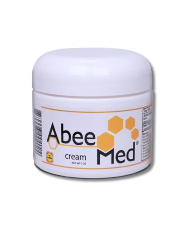 AbeeMed Cream Bee Venom Apitoxin for Aches - Menthol - Histamine DHCL - Bee Polen - Chamomile - Support for Neck and Backache - Supports Joint & Muscle Discomfort - Sprains Bruises and Strains V2