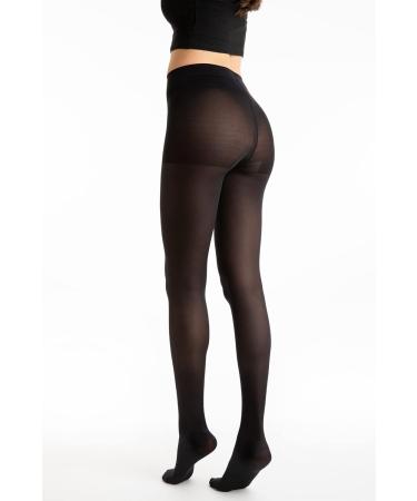 Relaxsan Microfiber 880M Compression Tights for Women - 18-22 mmHg Support Stockings 140 Den XXL Black - International Shipping Available - Buy Online on GoSupps.com