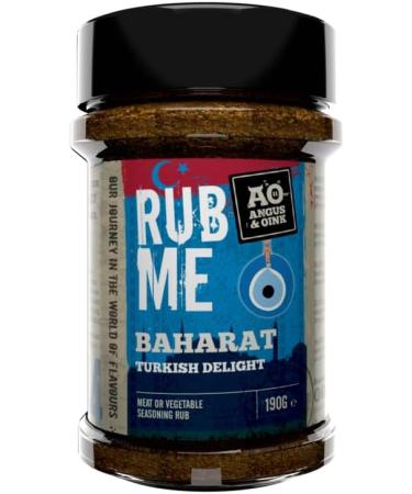 Angus & Oink Rub Me Baharat Turkish BBQ Seasoning 190g - Authentic blend for flavorful grilling - Buy Online on GoSupps.com