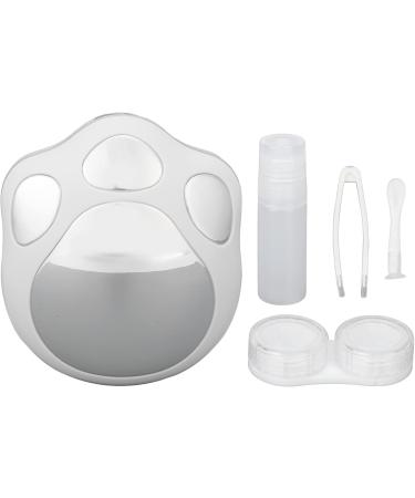 Tmishion Cute Paw Contact Lens Container - Cartoon Portable & Light Lens Care Set - Buy Online on GoSupps.com