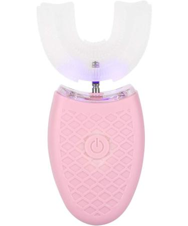 GOTOTOP Electric Toothbrush - U-Shape Head 4 Cleaning Modes IPX7 Waterproof Pink - Ultimate Vibration Cleaning & Cold Light Technology - Buy Online on GoSupps.com