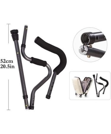 Fashionable Folding Crutches for Walking Aluminum Underarm Crutches Adjustable Crutches for Men Women or Teens Ergonomic Grip and Armpit Foam (S-Type) (Size : 2 Units) Independence 1 Unit - Buy Online on GoSupps.com