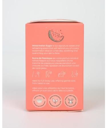 Bushbalm Ingrown Hair and Razor Bumps Routine - Moisturize and Soothe After Shave Skincare for Sensitive Areas - Includes Ingrown Hair Oil (30 ml) and Exfoliating Scrub (236 ml) - Watermelon Sugar Watermelon Sugar Set 2 Pie  - Buy Online on GoSupps.com