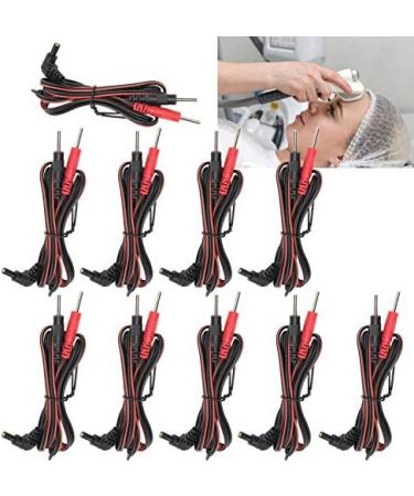 Buy Replacement Electrodes Cable - 10 Pack 2.35mm 1.2m 2-in-1 Pin TENS Cable for Muscle Stimulators | International Shipping - Buy Online on GoSupps.com
