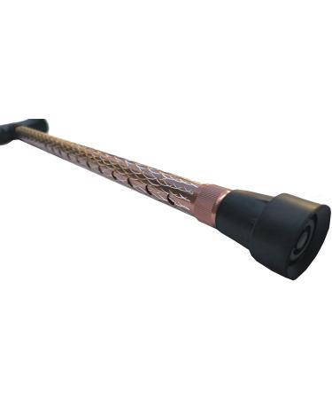 Luxury Ladies Engraved Etched Adjustable Walking Stick Cane with Soft Grip Gel Ergonomic Handle for Women - 25.5 35.5 Engraved Rose Gold - Buy Online on GoSupps.com