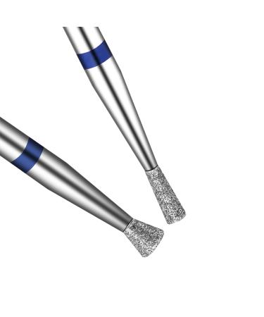 C12rtive 2Pcs Nail Drill Bits Diamond Carbide Conical Micro Cuticle Remover Bit 3/32 Shank Professional Diamond Carbide Nail Drill Bit for Acrylic Gel Nails  Home Salon & DIY - Buy Online on GoSupps.com