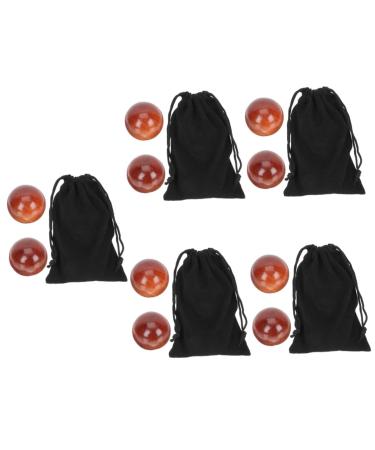 Healvian 10 pcs health ball made of wood massage ball smooth wooden balls Chinese medicine balls Fitness massage balls Hand exercise balls Handgype massage ball with the ball play handball
