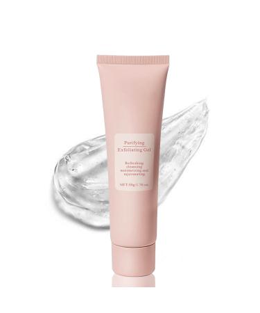 Exfoliating Face Scrub Purifying Exfoliating Gel Face Exfoliator Facial Scrubs Body & Facial exfoliating Scrub Gentle Facial Exfoliator Cleanser for All Skin Types Cleans Dirt & Oils (1 PCS) 1.76 Fl Oz (Pack of 1)