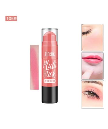 Buy Blush Stick Matte Rouge Cream - Highlighter & Bronzer for Bright Skin | International Shipping - Buy Online on GoSupps.com