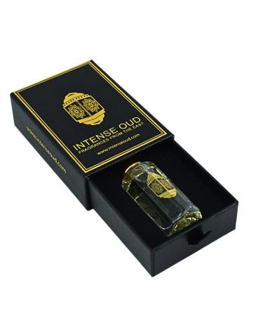 INTENSE OUD Black Extasy Loose Oil 12ml (0.40 oz) Arabian Perfume Oil for Men & Women in Black Gift Box Long Lasting Fragrance Oil Alcohol Free Concentrated Perfume Oil with Ginger & Myrrh Notes - Buy Online on GoSupps.com